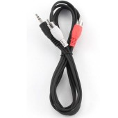 Cablu audio Gembird CCA-458, stereo 3.5 mm jack la 2 x RCA, 1.5m