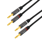 Cablu audio Logilink CA1211, Jack 2.5 mm, 5m (Negru)