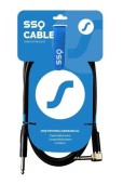 Cablu audio SSQ Jack 3.5mm - 2 x XLR, 1m (Negru)