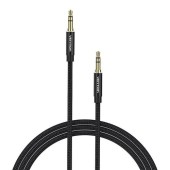 Cablu audio Vention BAWBF, Jack 3,5mm, 1m (Negru)