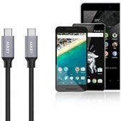 Cablu Date CB-CD6 USB 2 m USB C - USB C Negru, Gri