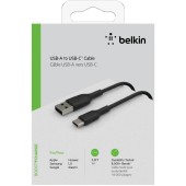 Cablu Date USB-C/USB-A Cable 1m PVC, black CAB001bt1MBK