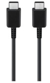 Cablu de date Samsung EP-DW767JBE, GP-TOU021RFCBW, 3A, USB Type-C - USB Type-C, 1.8m, Bulk (Negru)