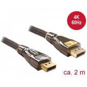 Cablu Displayport M/M 2m gold