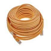 Cablu ecranat FTP Lanberg 41928, cat 6, mufat 2xRJ45, lungime 20m, AWG 26, 250 MHz, de legatura retea, ethernet, portocaliu