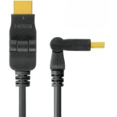 Cablu HDMI, conectori reglabili, High Speed, Versiunea 1.4, conectori auriti, 5m, PremiumCord kphdmo5