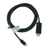 Cablu Lanberg CA-CMHD-10CU-0030-BK, USB-C, HDMI, 3m, 4K/60Hz (Negru)