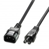 Cablu Lindy C5 to C14 1m negru