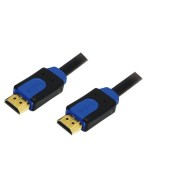 Cablu LOGILINK CHB1103, HDMI - HDMI, 3m, conectori auriti, 4K/60Hz (Negru)