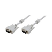 Cablu LOGILINK CV0027, VGA - VGA, 5m, dublu ecranat (Gri)