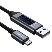 Cablu Micro USB cu Display Digital incarcare telefon mobil 