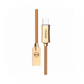 Cablu MicroUSB Mcdodo Auto Disconnect Gold (1m, QC3.0, led indicator)