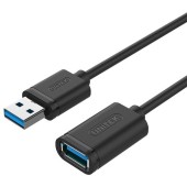 Cablu prelungitor , Unitek , Y C457GBK USB3.0 A tata / A mama , 1.0 m , negru