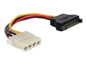 Cablu SATA GEMBIRD CC-SATA-PS-M, SATA male - Molex female, 15cm