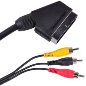 CABLU SCART-3RCA 1.5M