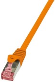 Cablu S/FTP LogiLink CQ2088S, Patchcord, CAT.6, 7.5 m (Portocaliu)