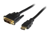 Cablu StarTech HDDVIMM2M, DVI-D, HDMI, 2m (Negru)