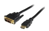 Cablu StarTech HDDVIMM3M, DVI-D, HDMI, 3m (Negru)