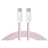 Cablu Type-C la Type-C, Fast Charging 100W, 480Mbps, 1m - Baseus Dynamic 3 Series (P10367000411-00) - Pink