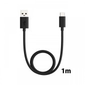 Cablu Type-C Procell USB Negru 1m