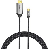 Cablu USB-C cu HDMI 2.0 CRBBG 1,5m, 4K 60Hz (negru)