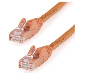 Cablu UTP StarTech N6PATC2MOR, RJ45, Cat6, 2m (Portocaliu) 