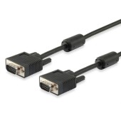 Cablu VGA HD15m/HD15m ferrite core 15m Negru