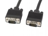 Cablu VGA M/M 1,8 m ecranare dublă negru