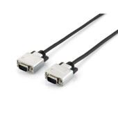 Cablu VGA Premium HD15m/HD15m Ferrite core Double Shielded 15m Negru