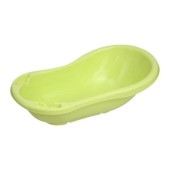 Cadita bebe Lorelli Plastic, 2 Suporturi incorporate, Non-toxic si Non-alergenic, Varsta 0-2 ani, 84x30x49, Verde