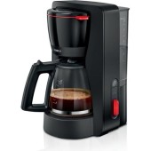 Cafetiera Bosch TKA3M133, 1.25L, 15 cesti, 1200W, Negru