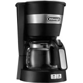 Cafetiera DeLonghi ICM 14011 BK, 600 W, 0.65 l, 5 cesti, Selector Aroma, Oprire automata (Negru)