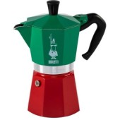 Cafetiera Moka Express 6TZ Italia Tricolore