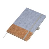 Caiet notes cu copertă din plută și pâslă Macma, A5, 160 file