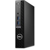 Calculator Sistem PC Dell Optiplex 7010 MFF (Procesor Intel Core i3-13100T, 4 Cores, 25GHz to 4.2GHz, 12MB, 8GB DDR4, 256GB SSD, Intel UHD Graphics 770, Linux)