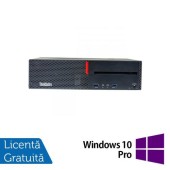 Calculator Sistem PC Refurbished LENOVO M700 SFF, Intel Core i5-6400 2.70GHz, 8GB DDR4, 256GB SSD + Windows 10 Pro