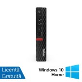 Calculator Sistem PC Refurbished Lenovo ThinkCentre M720q MiniPC, Intel Core i5-8400T 1.70 - 3.30GHz, 16GB DDR4, 512GB SSD + Windows 10 Home