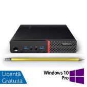 Calculator Sistem PC Refurbished Lenovo ThinkCentre M900 Mini PC, Intel Core i5-6500T 2.50GHz, 8GB DDR4, 240GB SSD + Windows 10 Pro