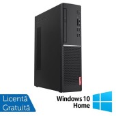 Calculator Sistem PC Refurbished LENOVO V520s SFF, Intel Core i3-7100 2.80GHz, 8GB DDR4, 256GB SSD, DVD-ROM + Windows 10 Home