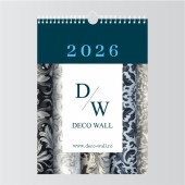 Calendar perete și copertă personalizat integral, A3