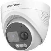 Camera de supraveghere HD Turret Hikvision DS-2CE72DF3T-PIRXOS, 2MP, Lentila 2.8mm, IR 20m