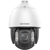 Camera de supraveghere IP Speed Dome 20X ColorVu, 2MP, Hikvision DS-2DE7A220MCG-EB, lentila varifocala, IR 150m (Alb)