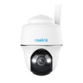 Camera de supraveghere Reolink Go PT Ultra cu 4G - LTE si baterie reincarcabila, vizibilitate aproape 360°, detectare Persoana/Vehicul, vedere nocturna, slot Micro SD Card, rezolutie 4 K