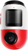 Camera video auto 70Mai Omni X200, filmare 360⁰, 128GB, detectie AI miscare, GPS&ADAS, control vocal (Rosu)