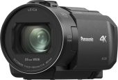 Camera video compacta Panasonic HC-VX1EG-K, Senzor MOS BSI 1/2.5, 4K Ultra HD, 24x Zoom, Wi-Fi (Negru)