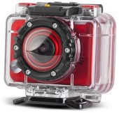 Camera Video de Actiune Energy Extreme, Full HD, 5 MP, Rezistenta la apa (Rosie)