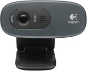 Camera Web Logitech C270, HD (Negru)