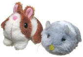 CAMON Rozătoare din pluş pentru pisici Şoarece/Iepure 8cm, diverse modele