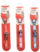 CAMON Zgardă pentru pisici, imprimeu girafa, 1x20/30cm, diverse culori