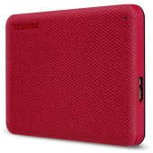 Canvio Advance 4TB, 2.5 inch, USB 3.2 Red